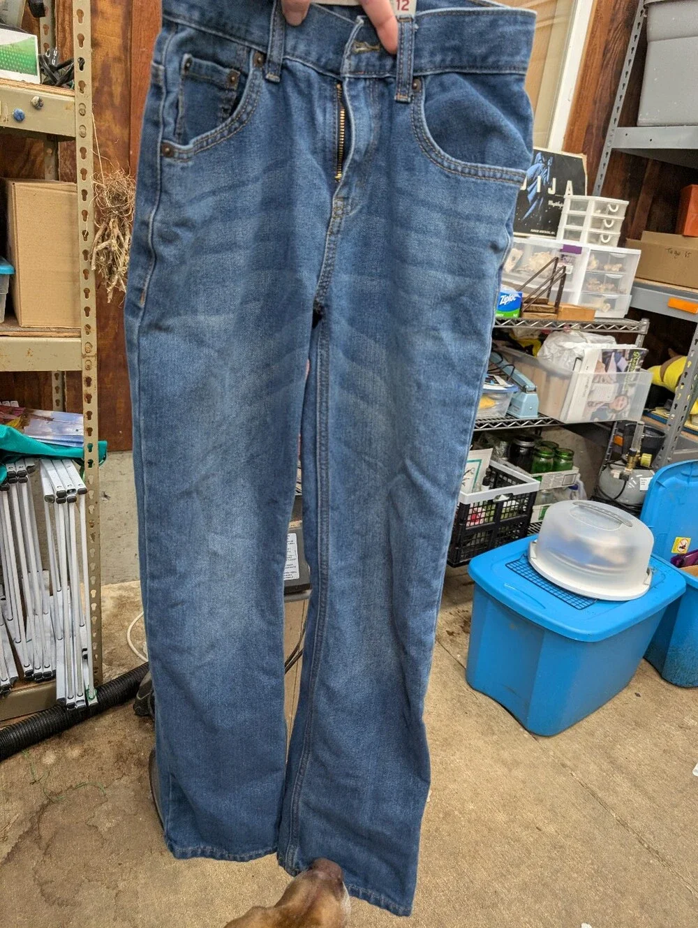 3 Pairs Of Levi's Boy's 505 Jeans in Blue Denim 12 + 14